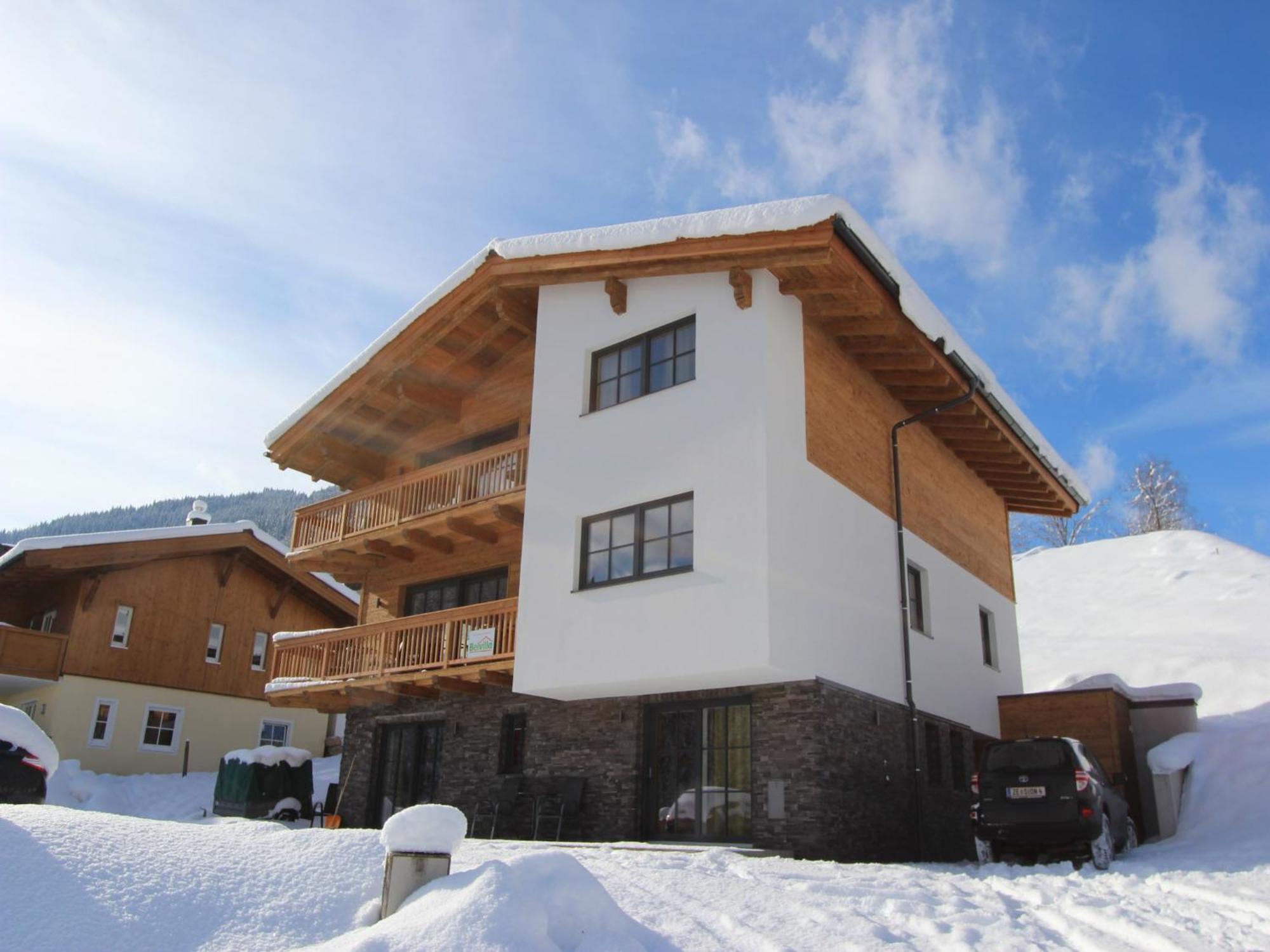 Villa Modern Chalet with Sauna near Ski Area in Salzburg Saalbach Exterior foto