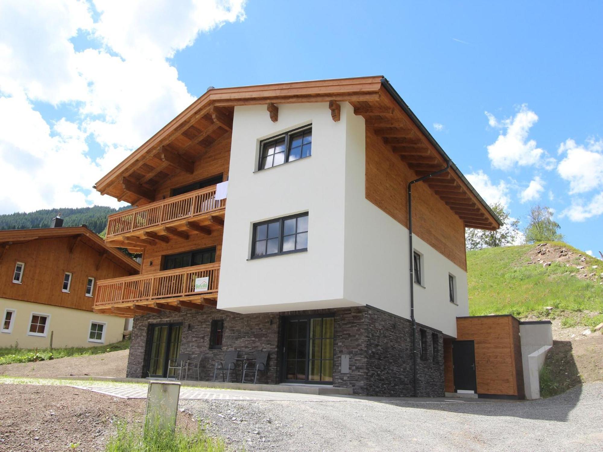 Modern Chalet with Sauna near Ski Area in Salzburg Saalbach Exterior foto